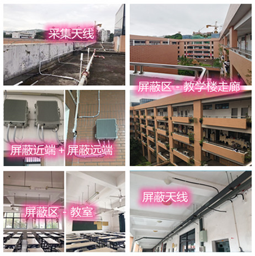  洞头某中学考场屏蔽案例（数字信令级）